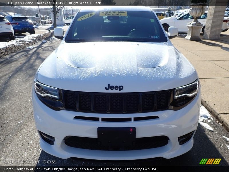 Bright White / Black 2018 Jeep Grand Cherokee SRT 4x4
