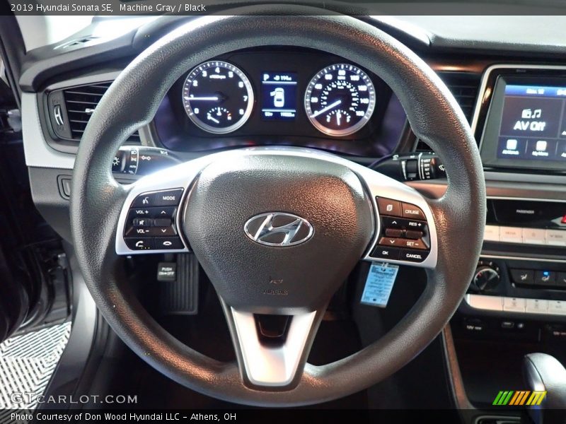 Machine Gray / Black 2019 Hyundai Sonata SE