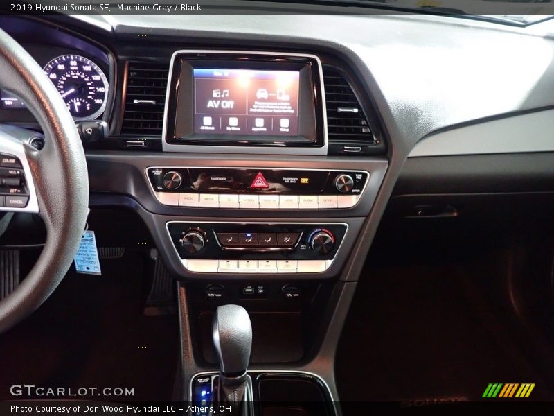 Machine Gray / Black 2019 Hyundai Sonata SE