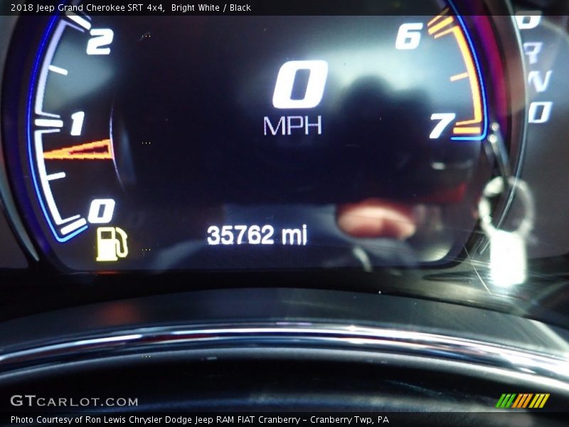 Bright White / Black 2018 Jeep Grand Cherokee SRT 4x4