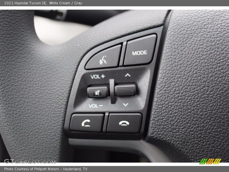 White Cream / Gray 2021 Hyundai Tucson SE