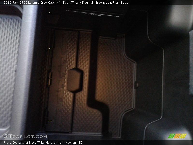 Pearl White / Mountain Brown/Light Frost Beige 2020 Ram 2500 Laramie Crew Cab 4x4