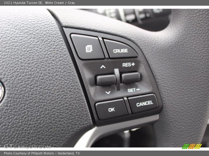 White Cream / Gray 2021 Hyundai Tucson SE