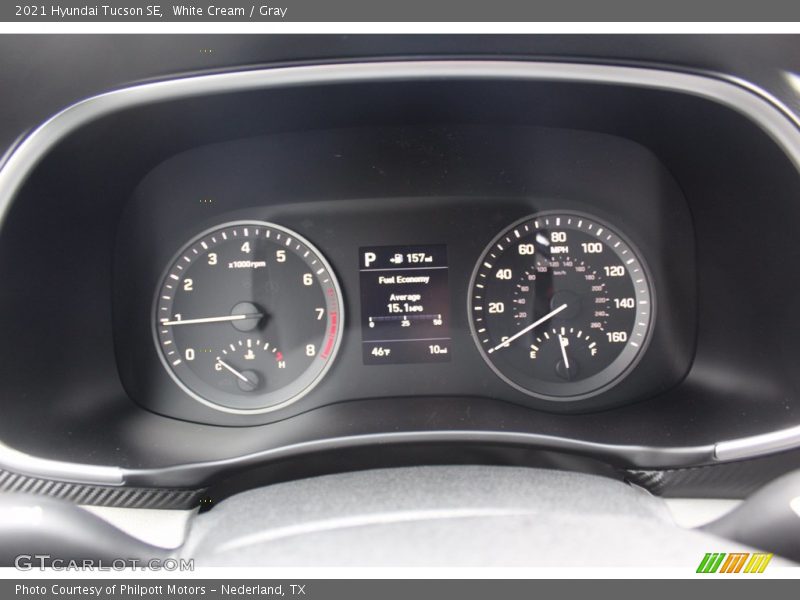 White Cream / Gray 2021 Hyundai Tucson SE