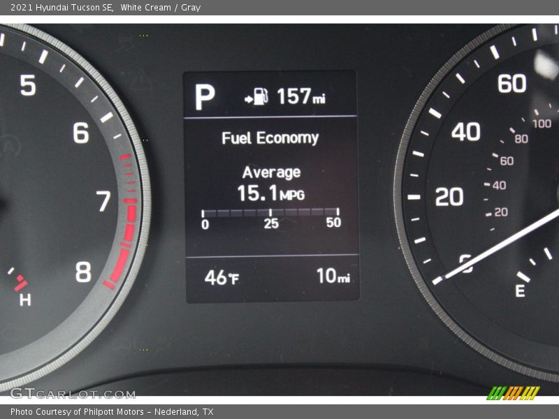 White Cream / Gray 2021 Hyundai Tucson SE