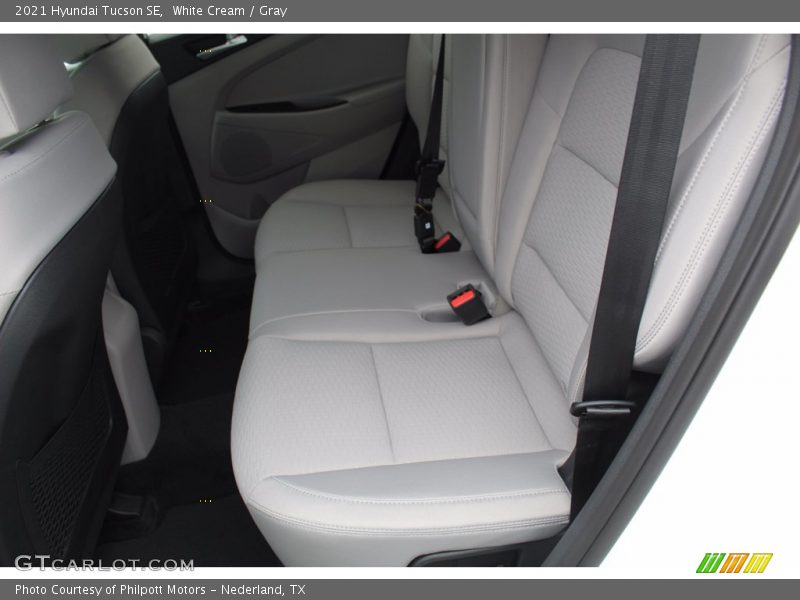 White Cream / Gray 2021 Hyundai Tucson SE