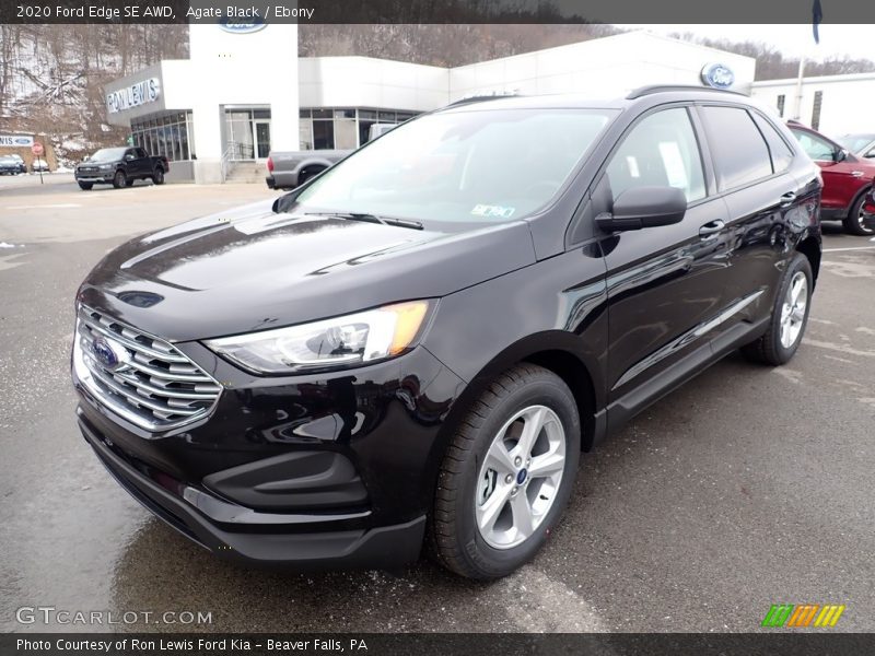 Agate Black / Ebony 2020 Ford Edge SE AWD