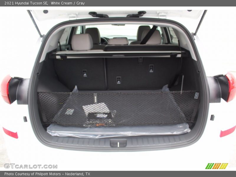 White Cream / Gray 2021 Hyundai Tucson SE