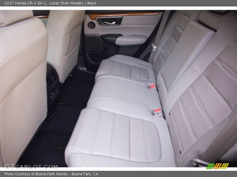 Lunar Silver Metallic / Black 2017 Honda CR-V EX-L