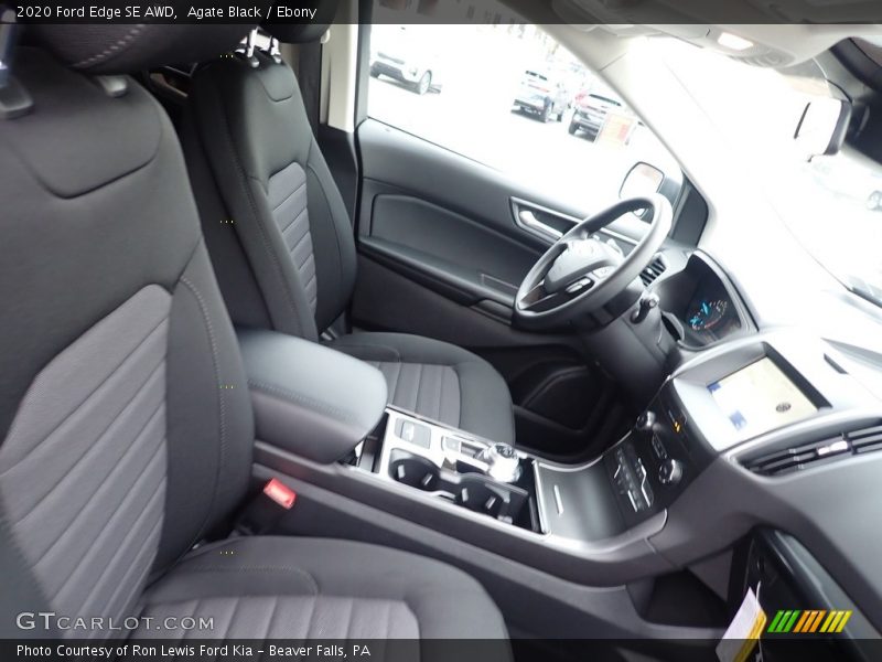Agate Black / Ebony 2020 Ford Edge SE AWD