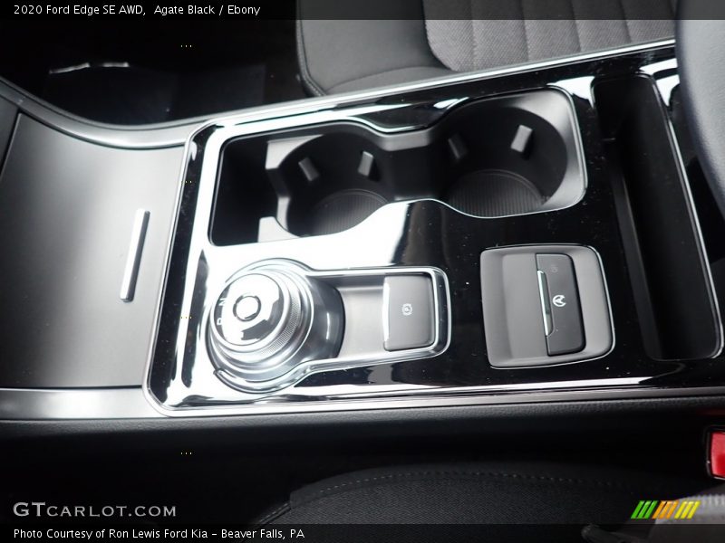 Agate Black / Ebony 2020 Ford Edge SE AWD