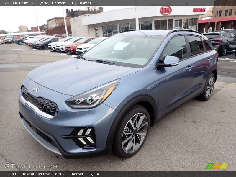 Horizon Blue / Charcoal 2020 Kia Niro LXS Hybrid