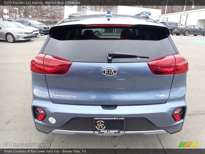 Horizon Blue / Charcoal 2020 Kia Niro LXS Hybrid