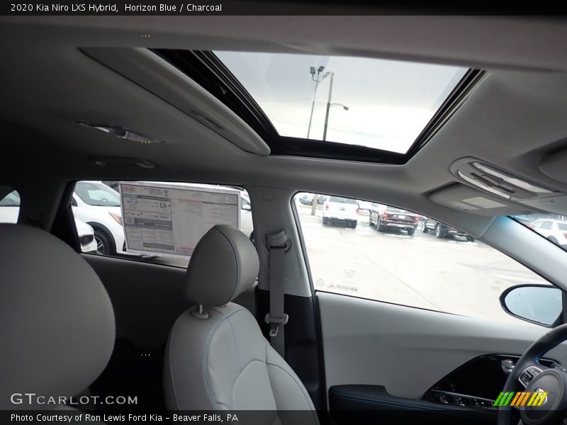 Horizon Blue / Charcoal 2020 Kia Niro LXS Hybrid