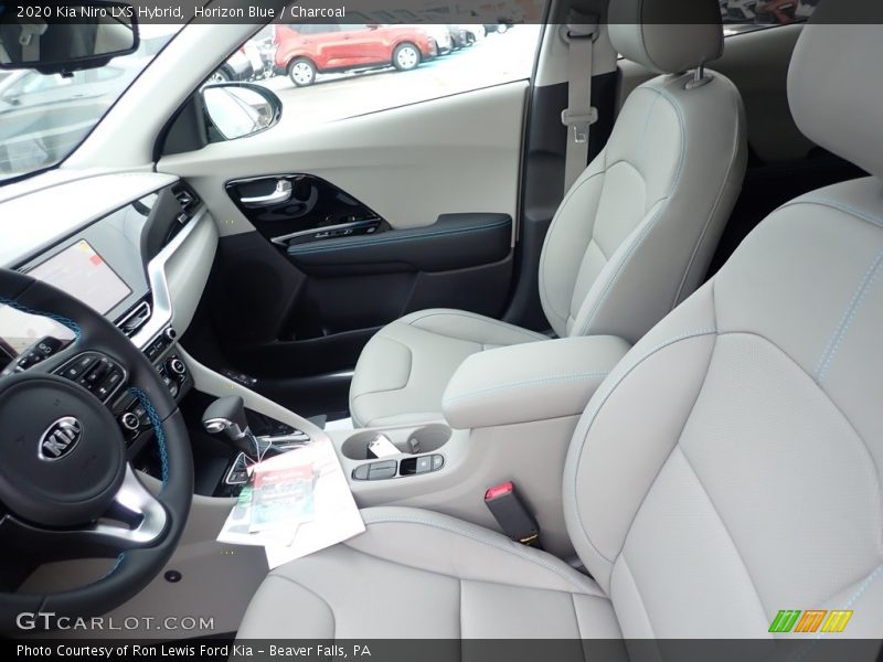 Front Seat of 2020 Niro LXS Hybrid