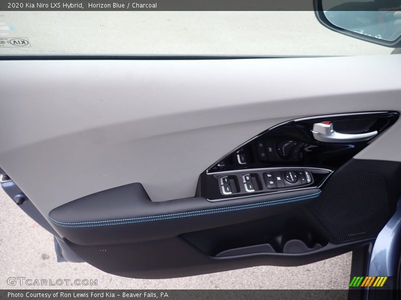 Horizon Blue / Charcoal 2020 Kia Niro LXS Hybrid