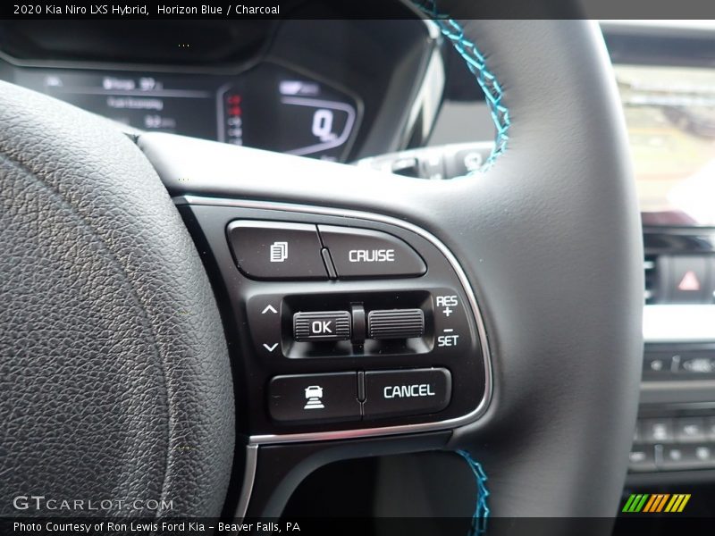 Horizon Blue / Charcoal 2020 Kia Niro LXS Hybrid
