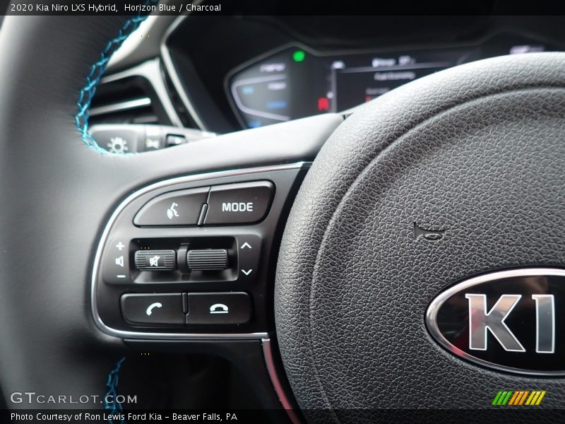 Horizon Blue / Charcoal 2020 Kia Niro LXS Hybrid