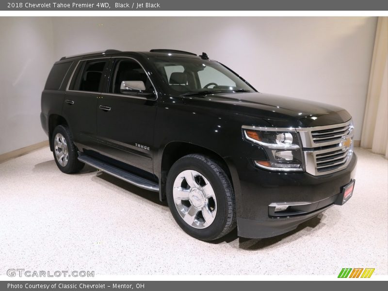 Black / Jet Black 2018 Chevrolet Tahoe Premier 4WD