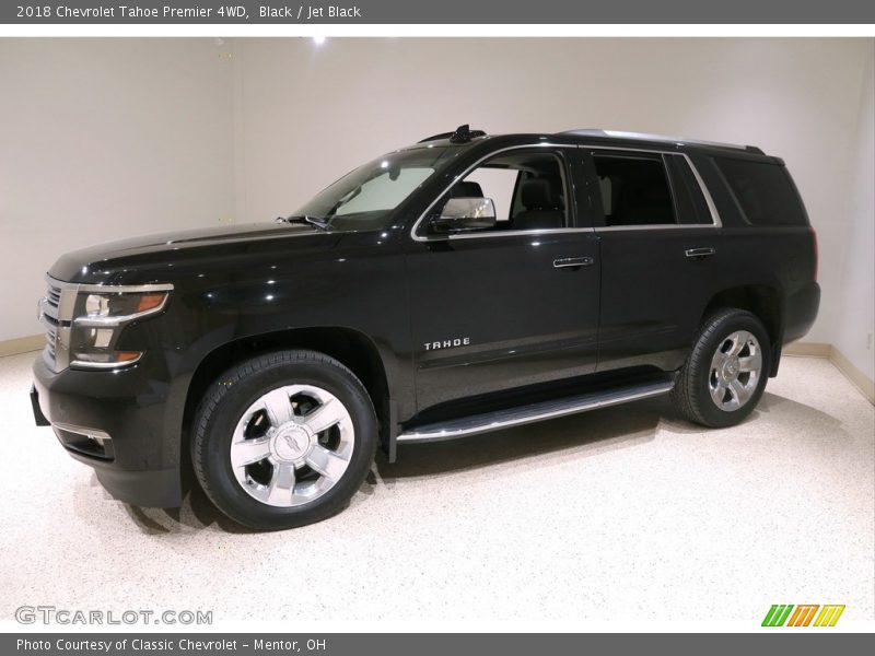 Black / Jet Black 2018 Chevrolet Tahoe Premier 4WD