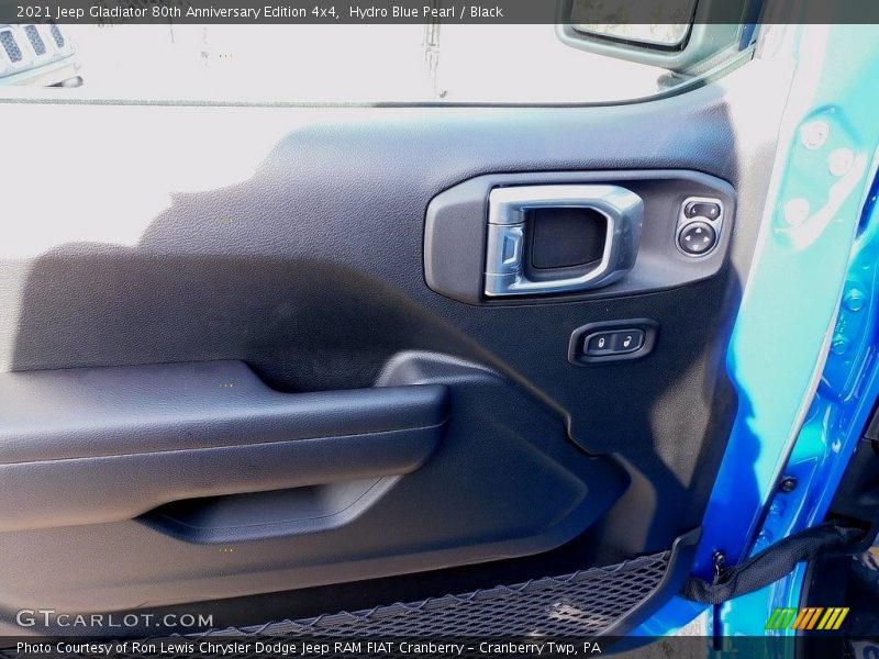 Hydro Blue Pearl / Black 2021 Jeep Gladiator 80th Anniversary Edition 4x4