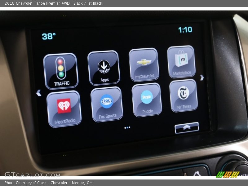 Black / Jet Black 2018 Chevrolet Tahoe Premier 4WD