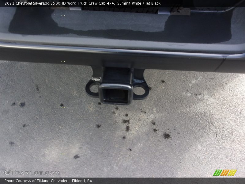 Summit White / Jet Black 2021 Chevrolet Silverado 3500HD Work Truck Crew Cab 4x4