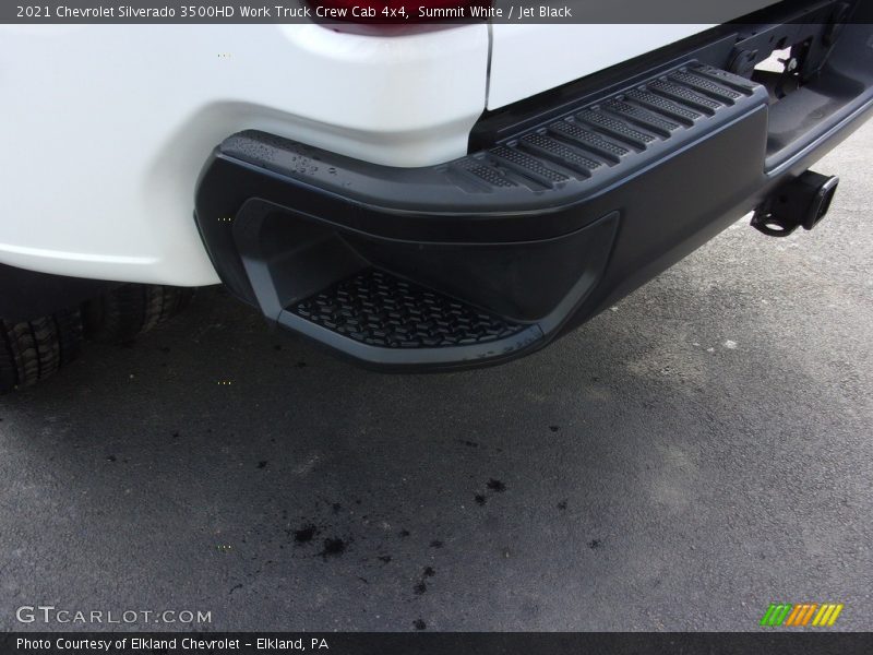 Summit White / Jet Black 2021 Chevrolet Silverado 3500HD Work Truck Crew Cab 4x4