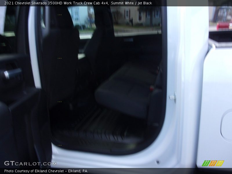 Summit White / Jet Black 2021 Chevrolet Silverado 3500HD Work Truck Crew Cab 4x4