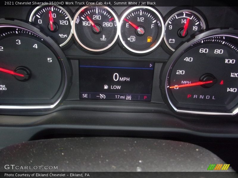 Summit White / Jet Black 2021 Chevrolet Silverado 3500HD Work Truck Crew Cab 4x4