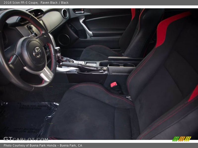 Raven Black / Black 2016 Scion FR-S Coupe