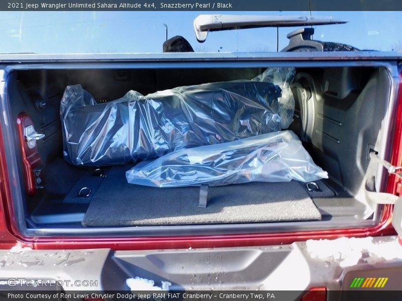 Snazzberry Pearl / Black 2021 Jeep Wrangler Unlimited Sahara Altitude 4x4