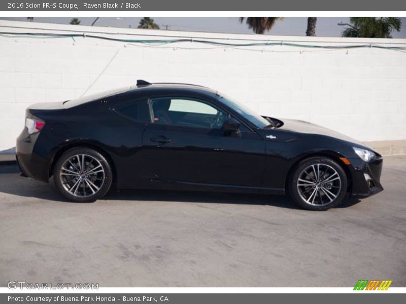 Raven Black / Black 2016 Scion FR-S Coupe