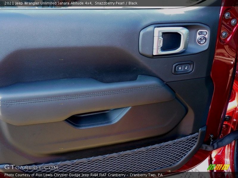 Snazzberry Pearl / Black 2021 Jeep Wrangler Unlimited Sahara Altitude 4x4