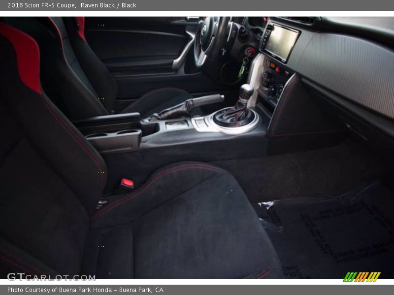 Raven Black / Black 2016 Scion FR-S Coupe
