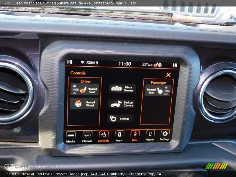 Snazzberry Pearl / Black 2021 Jeep Wrangler Unlimited Sahara Altitude 4x4