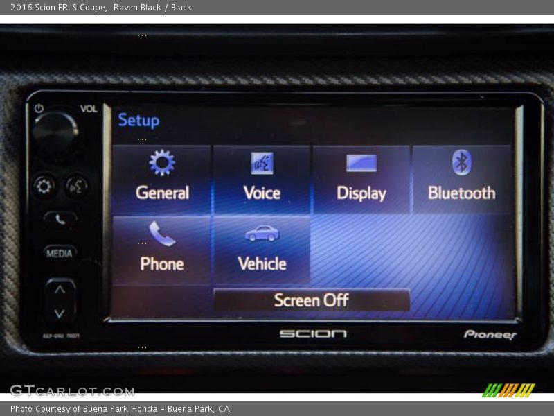 Raven Black / Black 2016 Scion FR-S Coupe