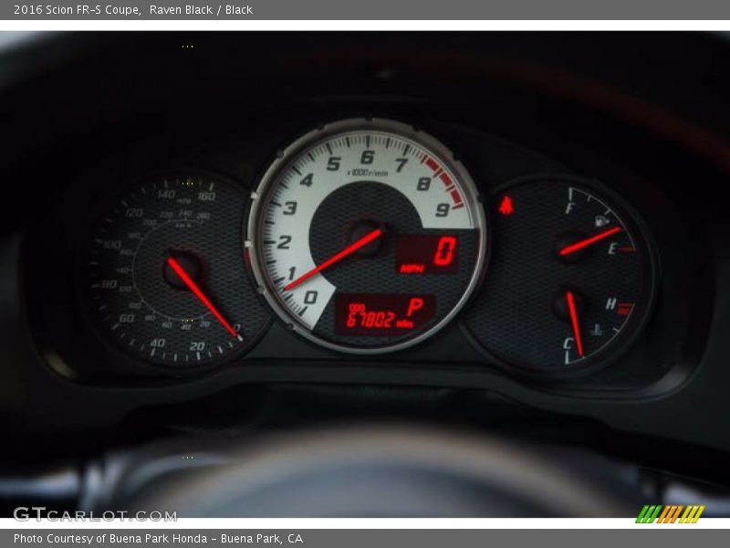 Raven Black / Black 2016 Scion FR-S Coupe