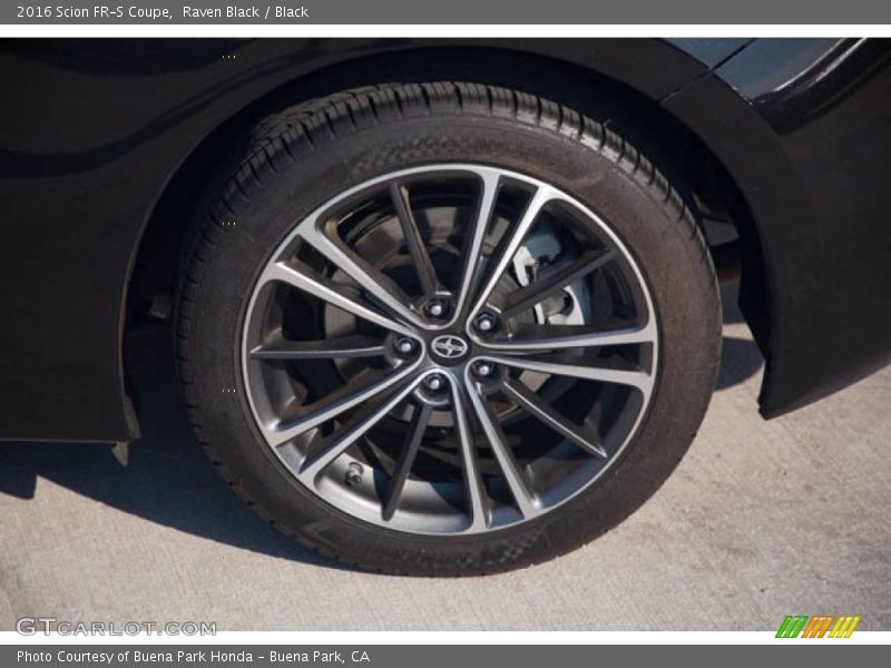 Raven Black / Black 2016 Scion FR-S Coupe