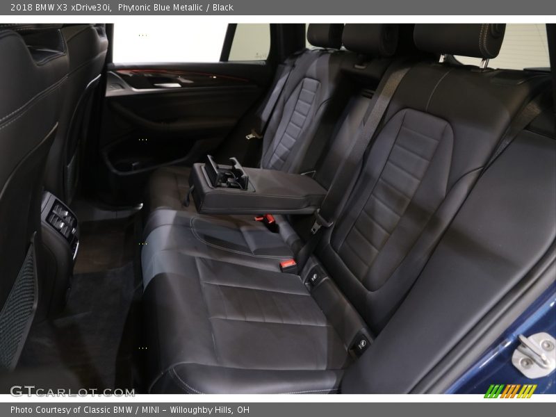 Phytonic Blue Metallic / Black 2018 BMW X3 xDrive30i