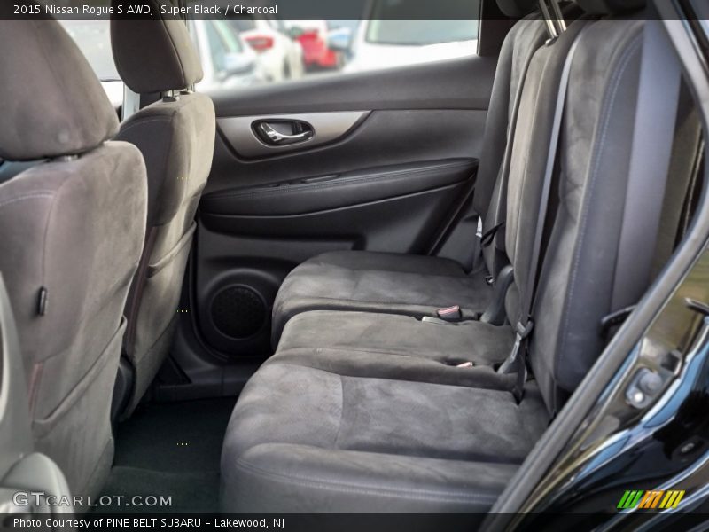 Super Black / Charcoal 2015 Nissan Rogue S AWD