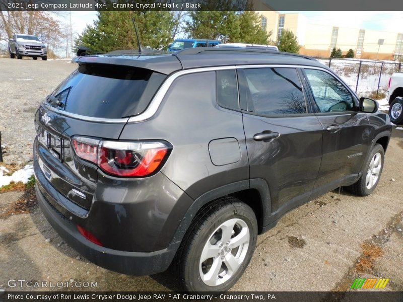 Granite Crystal Metallic / Black 2021 Jeep Compass Latitude 4x4