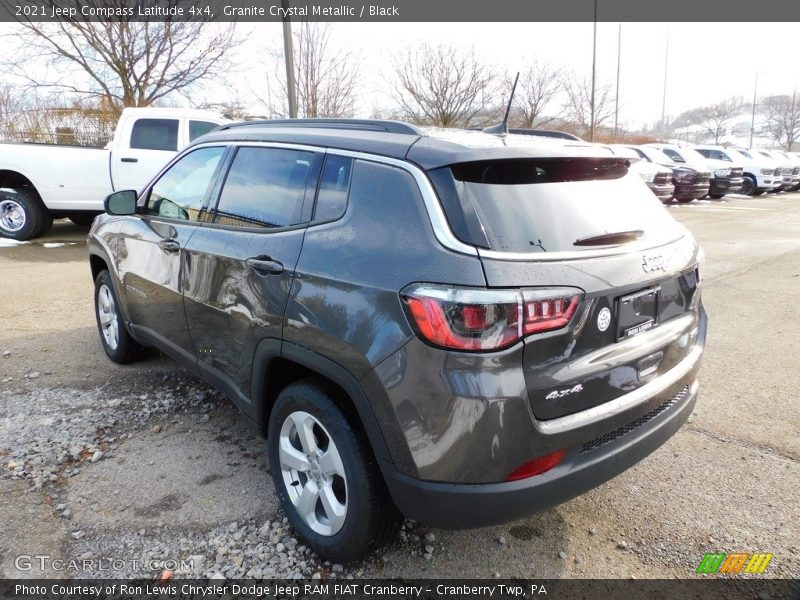 Granite Crystal Metallic / Black 2021 Jeep Compass Latitude 4x4