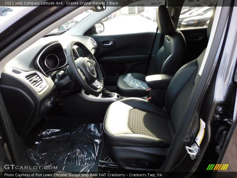 Granite Crystal Metallic / Black 2021 Jeep Compass Latitude 4x4