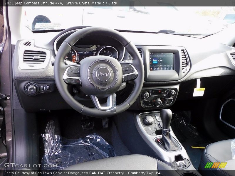 Dashboard of 2021 Compass Latitude 4x4