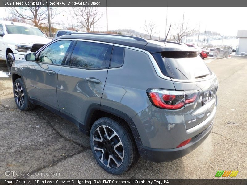 Sting-Gray / Black 2021 Jeep Compass Limited 4x4