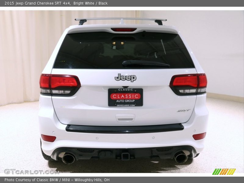 Bright White / Black 2015 Jeep Grand Cherokee SRT 4x4