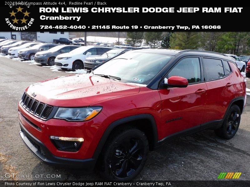 Redline Pearl / Black 2021 Jeep Compass Altitude 4x4