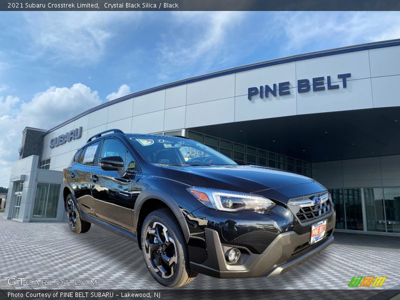Crystal Black Silica / Black 2021 Subaru Crosstrek Limited