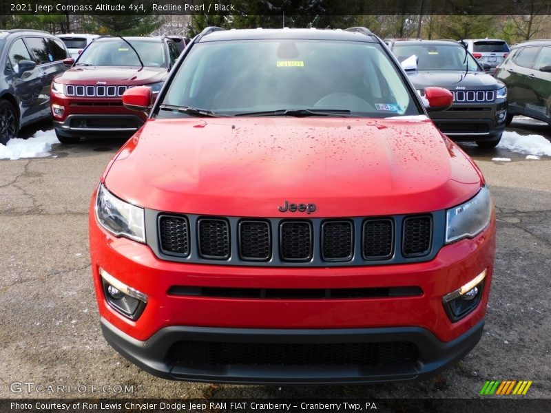 Redline Pearl / Black 2021 Jeep Compass Altitude 4x4